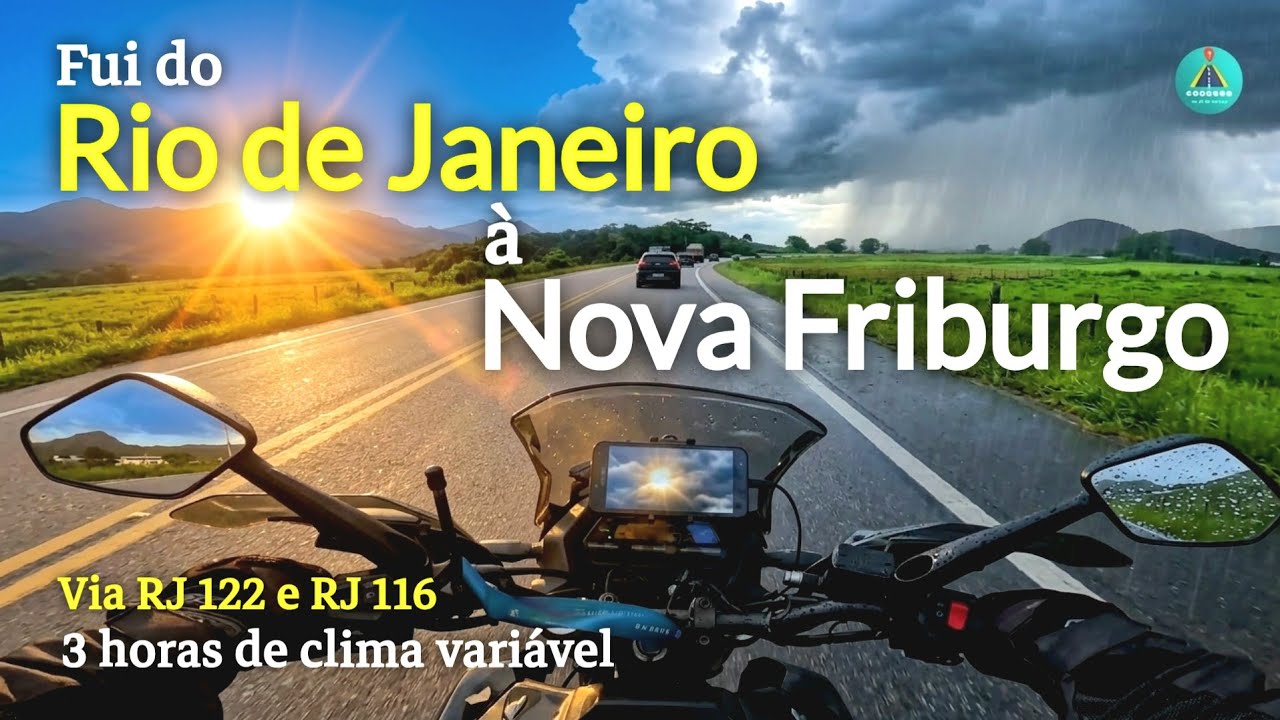 RIO DE JANEIRO  X  NOVA FRIBURGO - Viagem de Moto