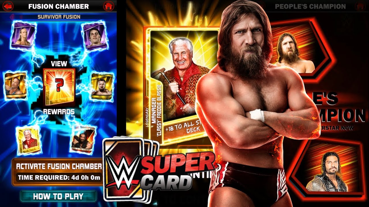 WWE SuperCard Gameplay Ep.23: Legendary Fusion Freddie Blassie, Survivor Fusion Recipe, Team Bryan!
