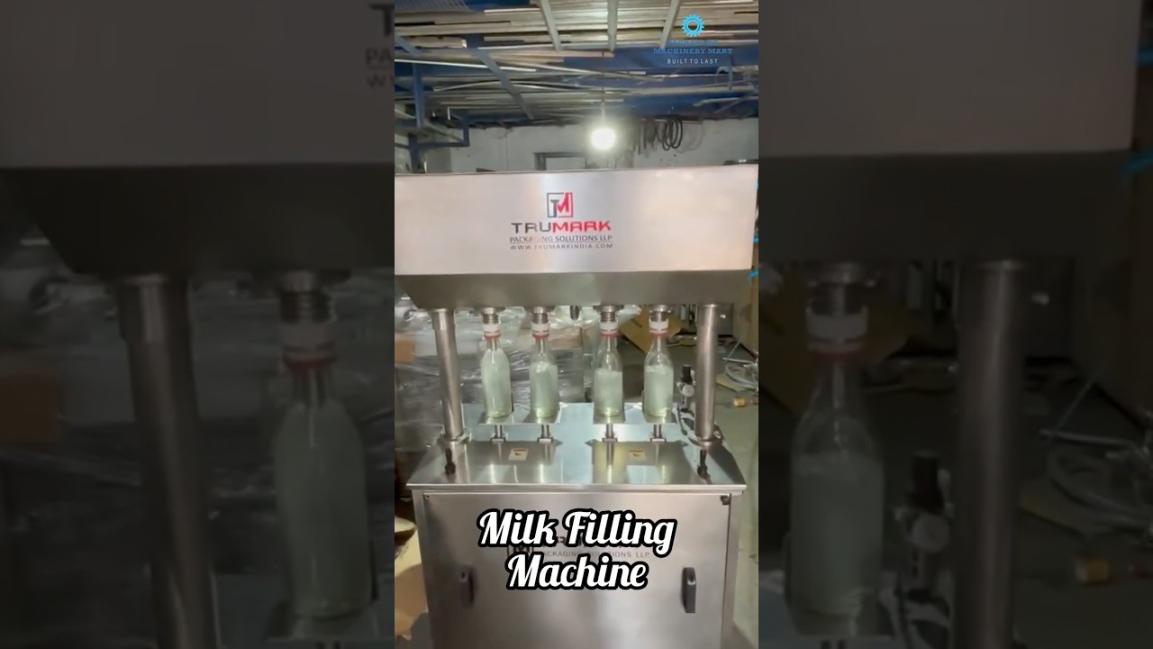 Gravity Milk Filling Machine | Efficient Liquid Filling for Dairy, Juice & Wine Industries
