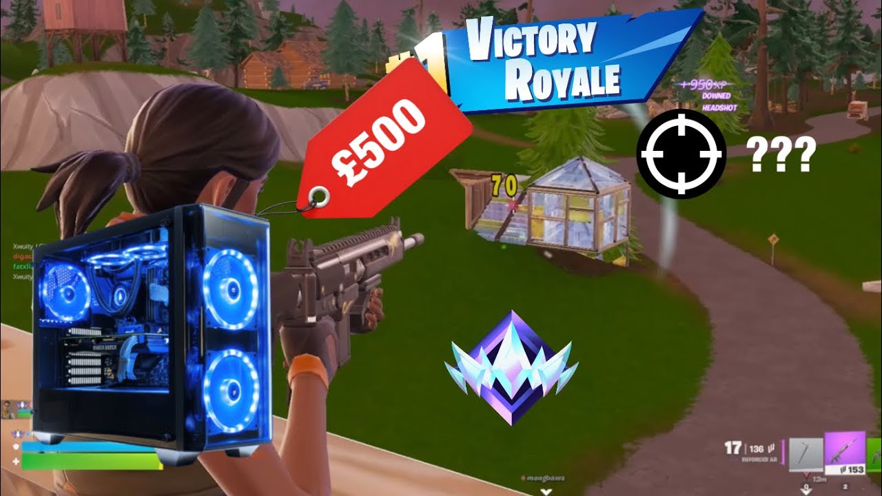 $500 GAMING PC VS UNREAL RANKED RELOAD