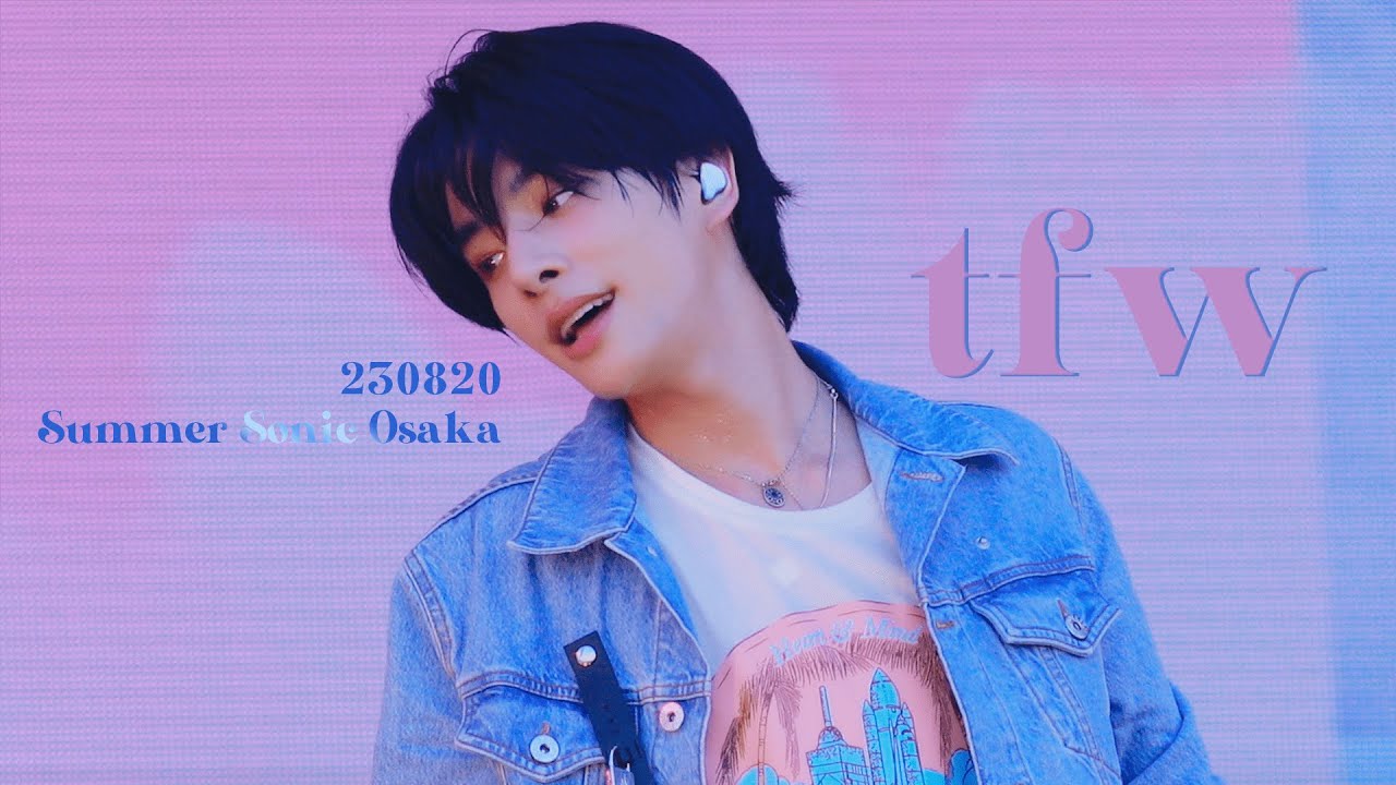 (4K) 230820 Summer Sonic Osaka 2023 ENHYPEN JAKE TFW (That Feeling When) Focus Fancam