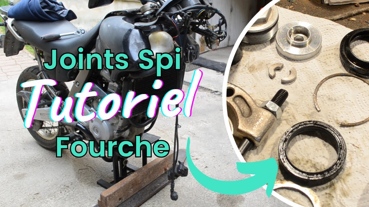 Comment Changer ses Joints Spi de Fourche ! - Tutoriel - Aprilia 650 Pegaso