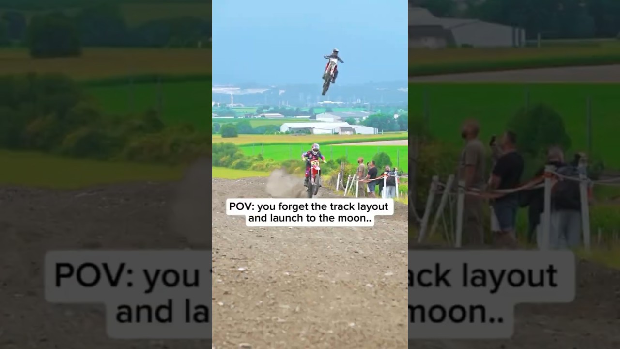 Motocross race SCARY moment on huge jump #promotocross #motorcycle (via maxime_lucas_529 | IG )