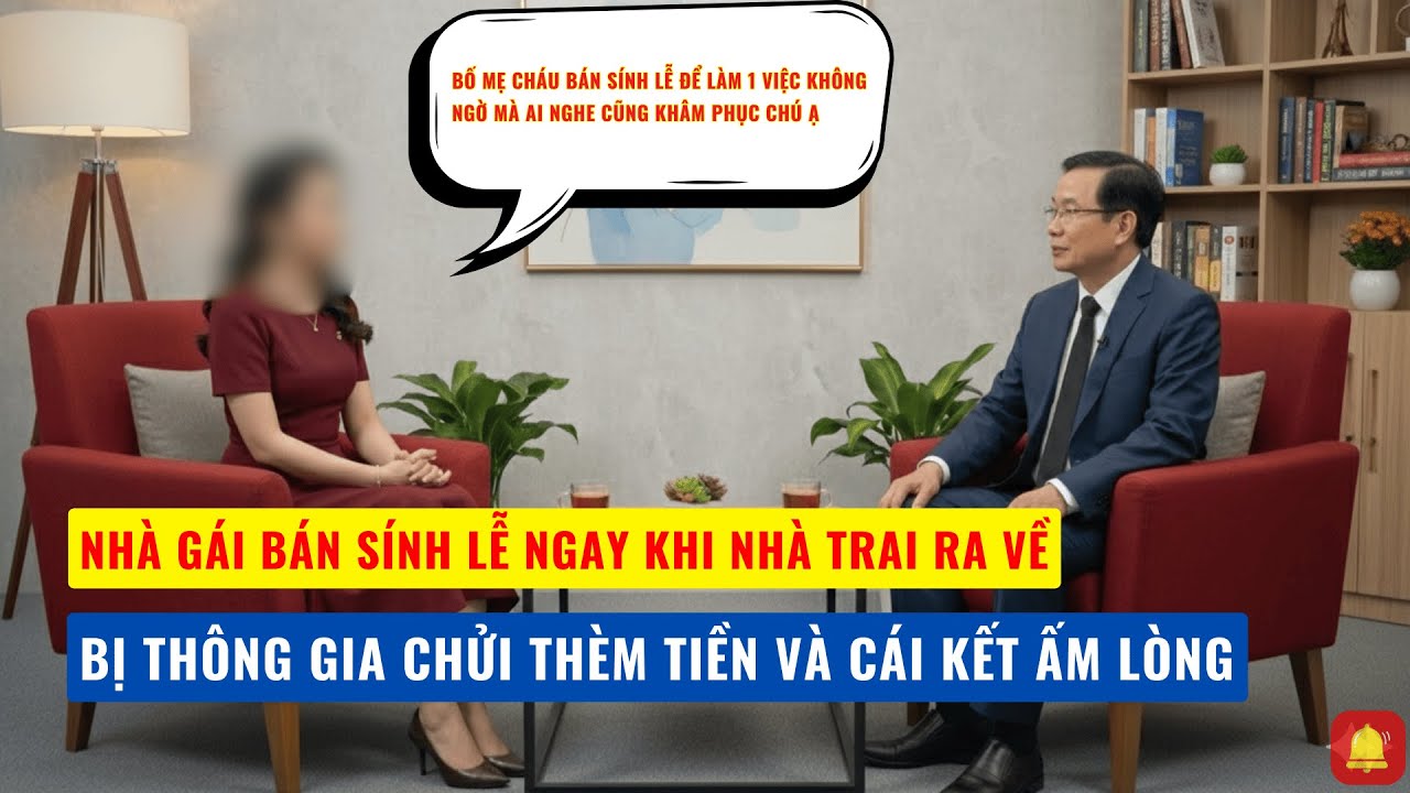 NHÀ GÁI BÁN SÍNH LỄ NGAY KHI NHÀ TRAI RA VỀ - BỊ CHỬI THÈM TIỀN VÀ CÁI KẾT ẤM LÒNG