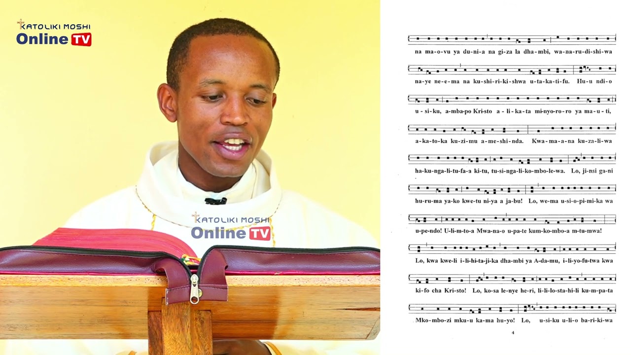MBIU YA PASAKA ilivyoimbwa vizuri na Padre Arnold Furaha