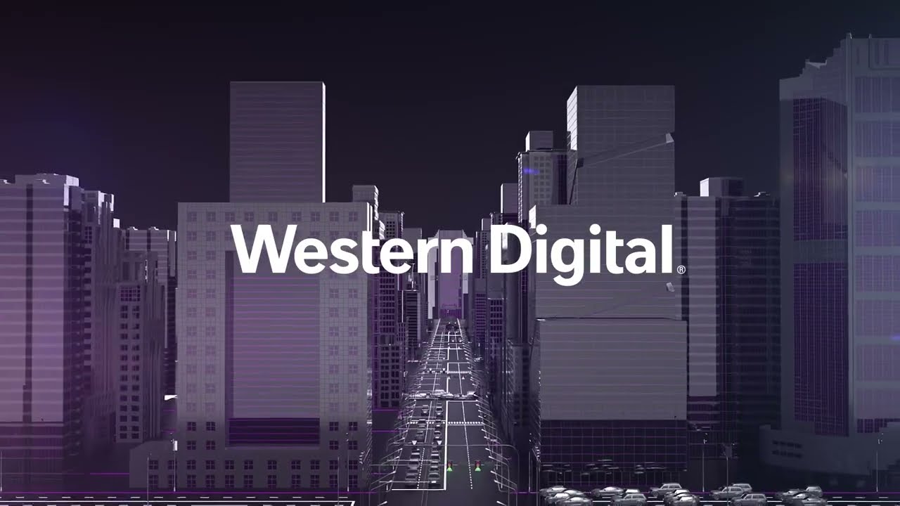 Western Digital edge to core   3d animation  product launch