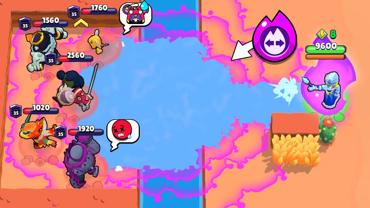 AMBER's HYPERCHARGE BURNS DOWN RANK 35 KENJI & MOE TEAMERS🔥 Brawl Stars Funny Moments, Fails ep.1539