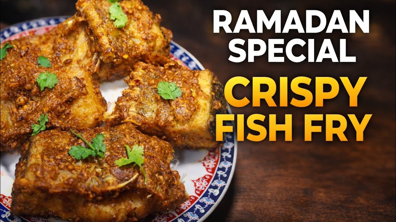 Ramzan Special Crispy Fish Fry Recipe | Restaurant Style Fish Fry at Home  @Fitkitchenrecipes 