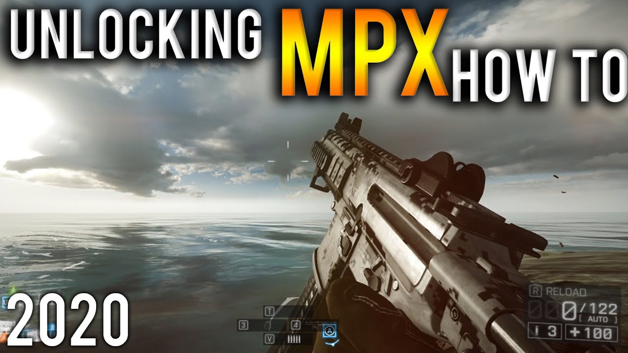 ●HOW TO UNLOCK THE MPX!! | Battlefield 4 2020 !!