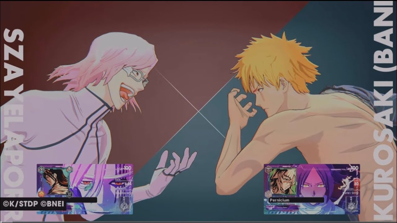 BLEACH Rebirth of Souls RANKED S4 Szayelaporro vs Bankai Ichigo