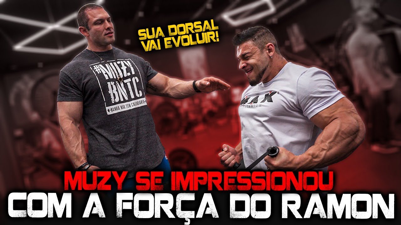 MUZY SE IMPRESSIONOU COM A FORÇA DO RAMON NO BACKDAY!