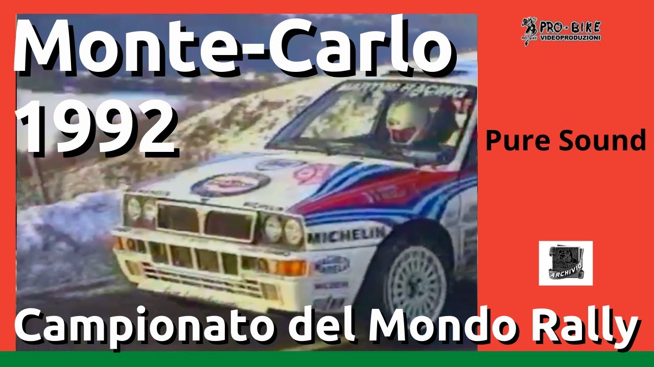 Rallye di Monte-Carlo 1992 Pure Sound