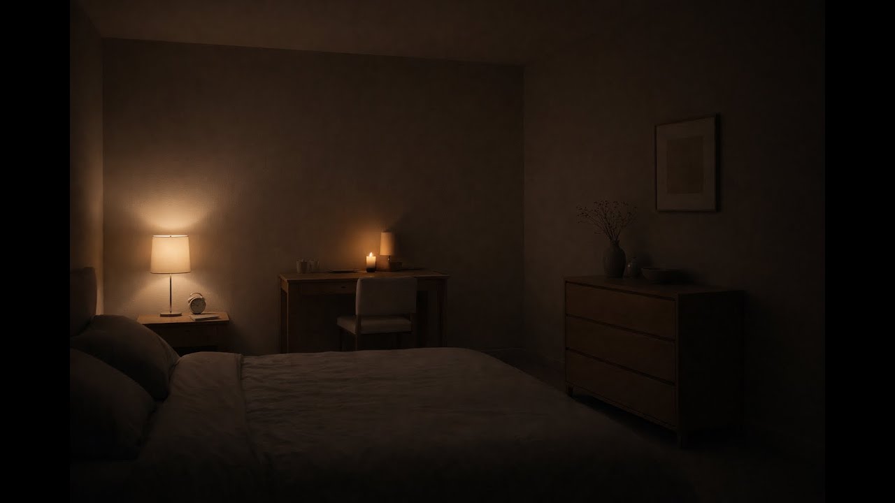 Quiet Night Background Noise | Soft Room Tone for Sleep (No Talking)