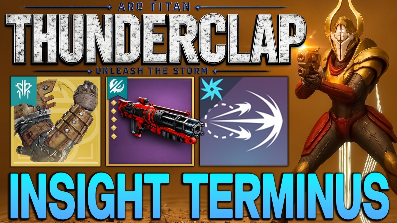ARC Titan Point-Contact Cannon Brace Build! Solo Flawless Ultimate The Insight Terminus | Destiny 2