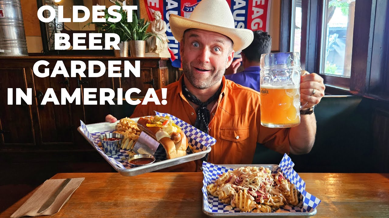 Scholz Garten 🍺 OLDEST Beer Garden in America!