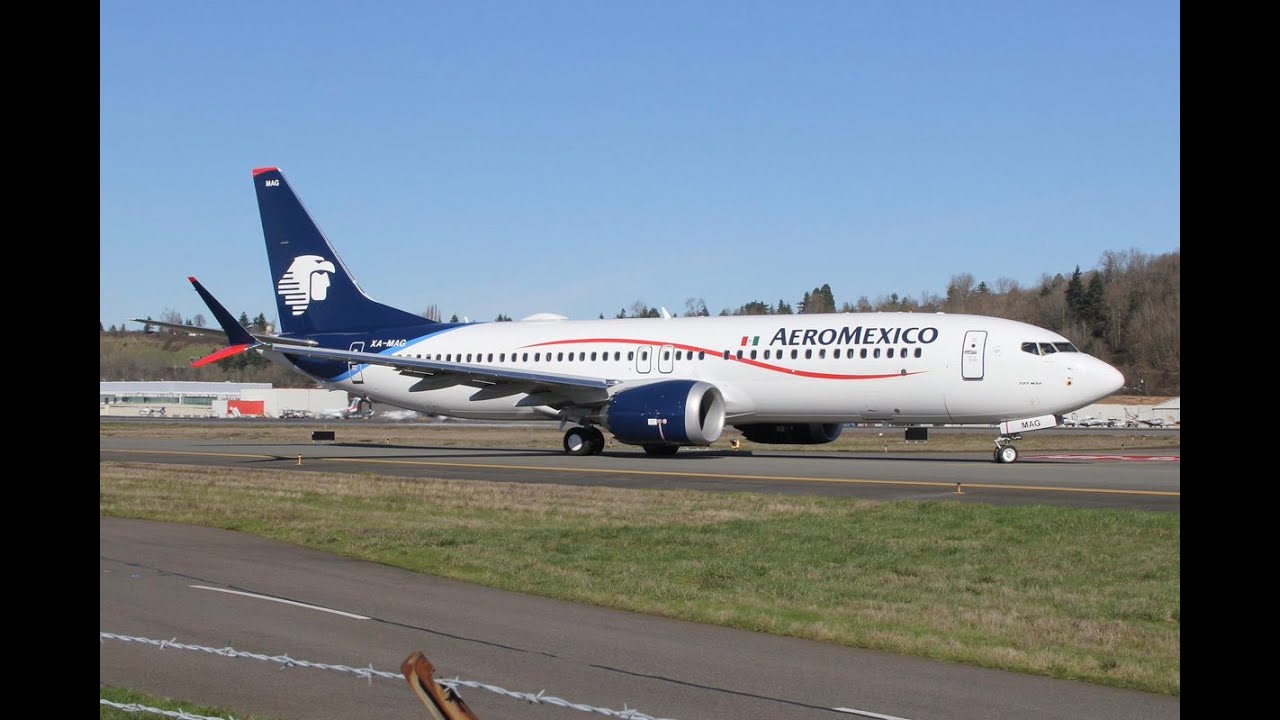 Aeromexico AM339 | Puerto Vallarta -  Mexico City | Boeing 737 Max 8 | Class Premier