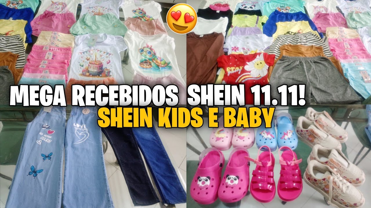 VOU PODER PRESENTEAR MEUS SOBRINHOS E MEUS IRMÃO DO MARANHÃO🙌🏻CHEGOU MUITAA COISA/SHEIN 11.11 BIG SA