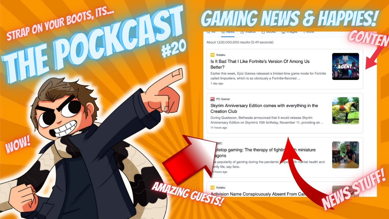 Among Us ripped off? NEW Skyrim?!? The PockCast w/ @Suryeol, @BurntToasTJ,  and more!