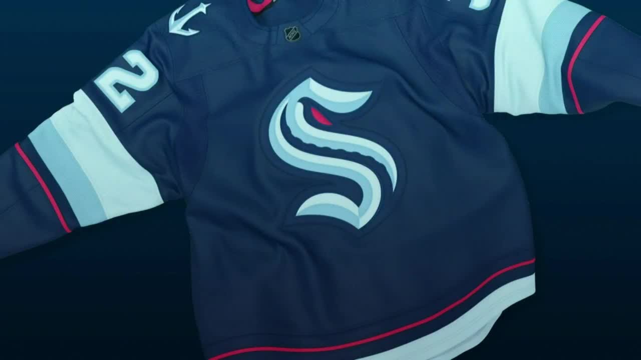 Adidas Hockey discusses Kraken logo, jersey concept