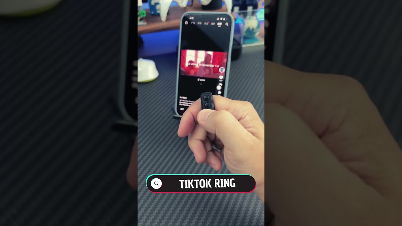 2025 Bluetooth For TikTok Remote Control Ring #tiktokshop #scroll #scrollring #pageturner #tiktok