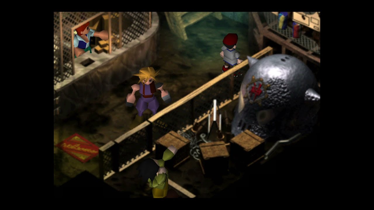 FFVII Playthrough Part 4: Seventh Heaven Bar, and Shops, in Sector 7
