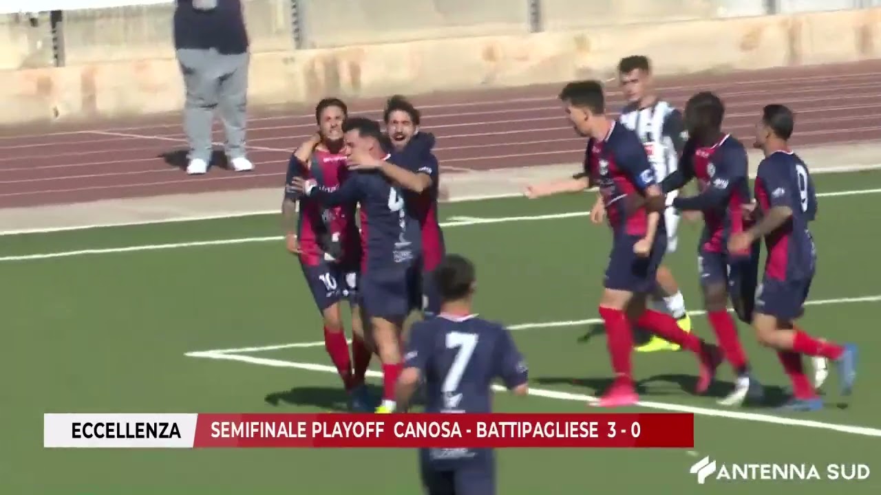 25 MAGGIO 2025 - SEMIFINALE ANDATA PLAYOFF ECCELLENZA  CANOSA- BATTIPAGLIESE  3-0