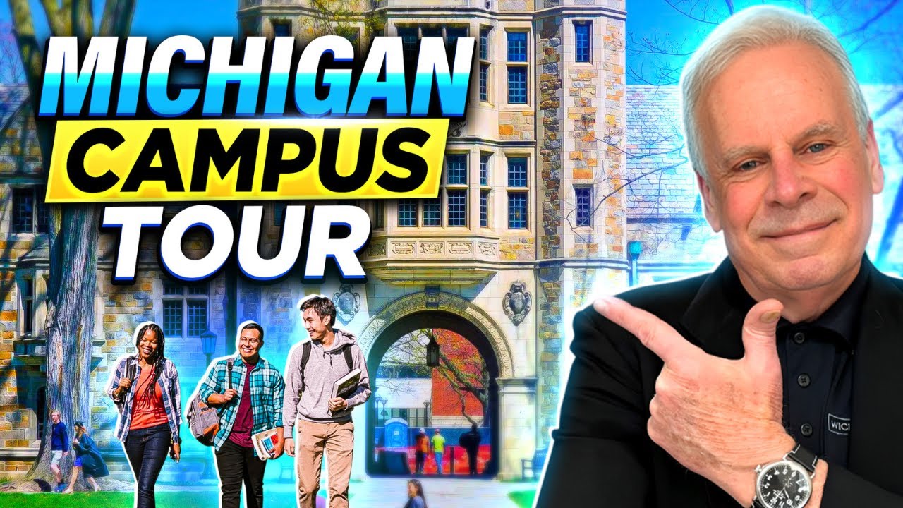 Tour The University Of Michigan's INCREDIBLE Central Campus! #movingtoannarbor