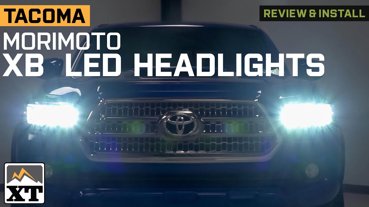 2016-2023 Tacoma Morimoto XB Evo LED Headlights Review & Install
