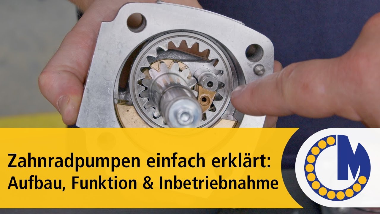 Zahnradpumpen einfach erklärt: Aufbau, Funktion & Inbetriebnahme