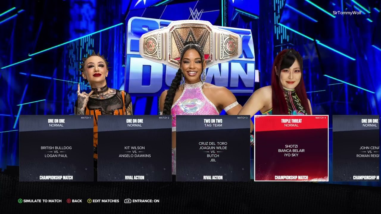 SmackDown - WWE 2k24 Universe Mode - Episode 5 (CPU v CPU)