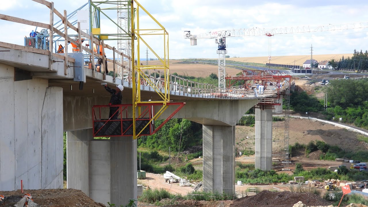 Obchvat a přemostění obce Žiželice - Červenec 2025