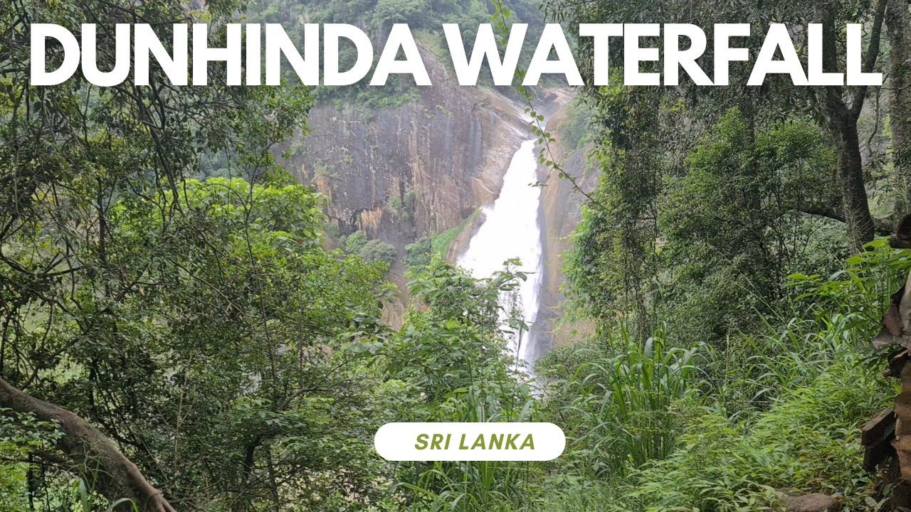 Dunhinda Waterfall | Majestic Beauty of Sri Lanka's Natural Wonder | Must-See Travel Destination!