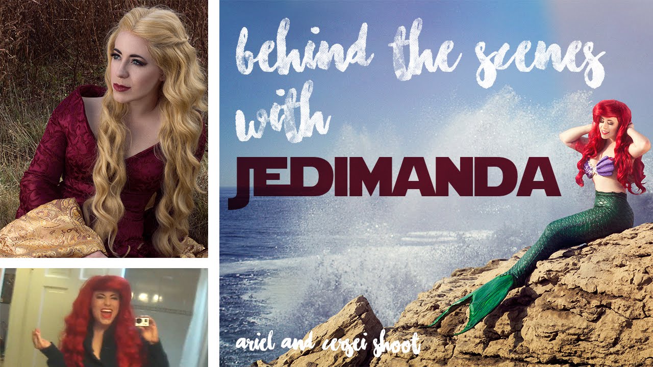 Behind the Scenes on Ariel and Cersei shoot | Jedimanda