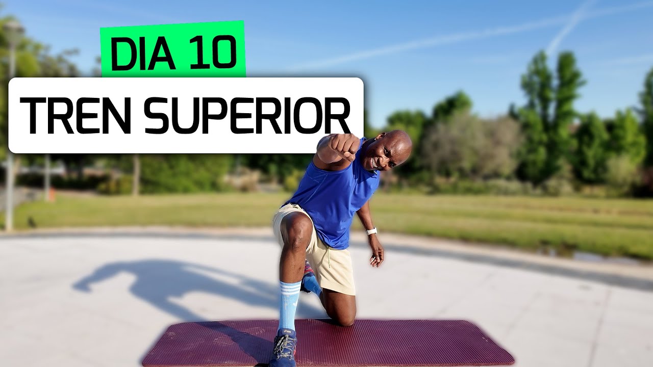Día 10 | ¡Pecho y Abdomen de Hierro en Solo 30 Min! (Sin Pesas)