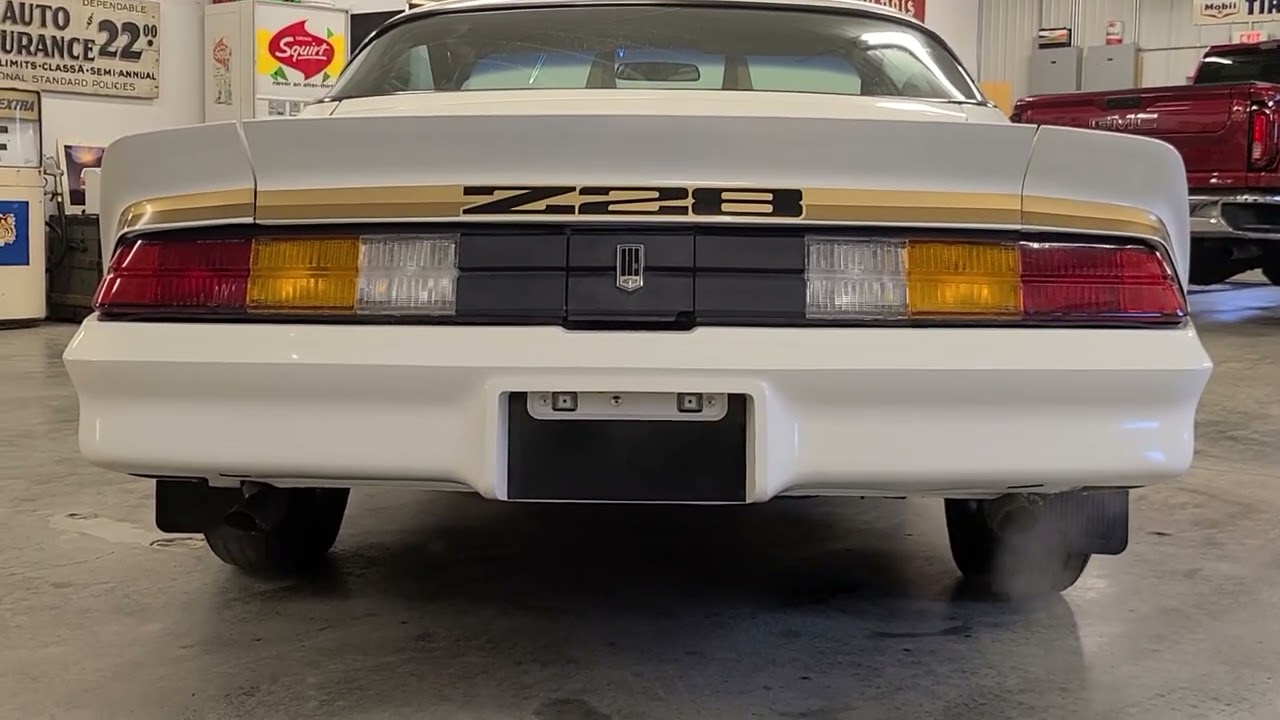 Unbelievable Find 11,897 Miles 1979 Camaro Z28 Original Paint Survivor Engine Idle Exhaust Tone