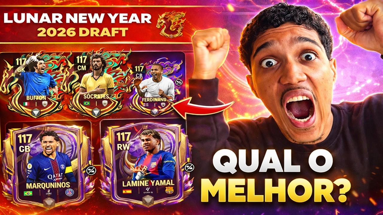 QUAL DRAFT ABRIR NO FC MOBILE 🚫⚽