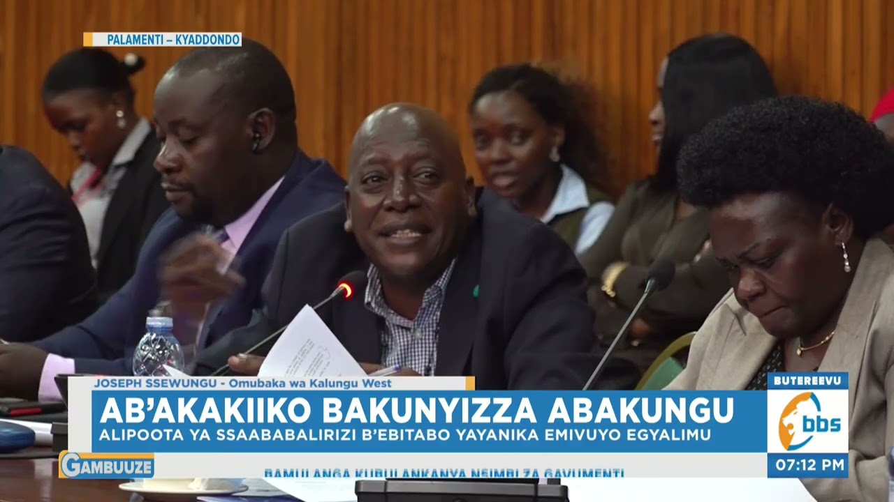 Ab’akakiiko ka PAC Bakunyizza aba Minisitule y’Ebyobulimi