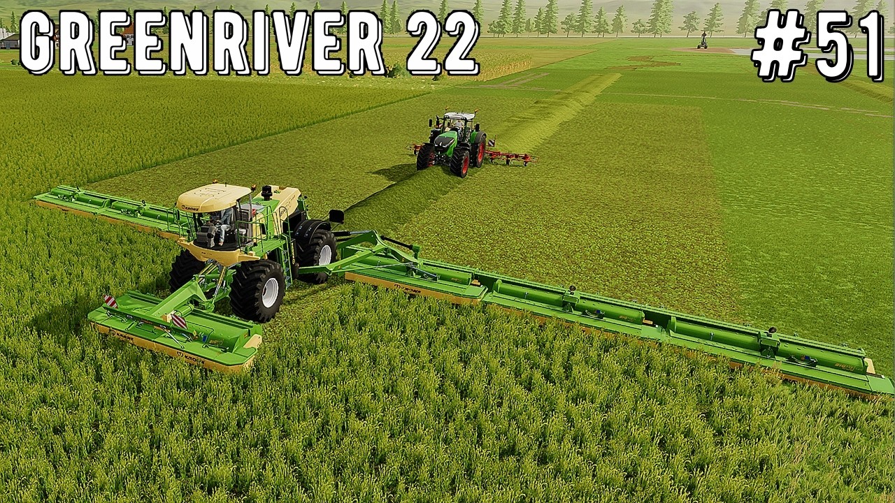 farming Simulator 22 fs22 timelapse Ep # 51 GreenRiver 22   fs22 Mods