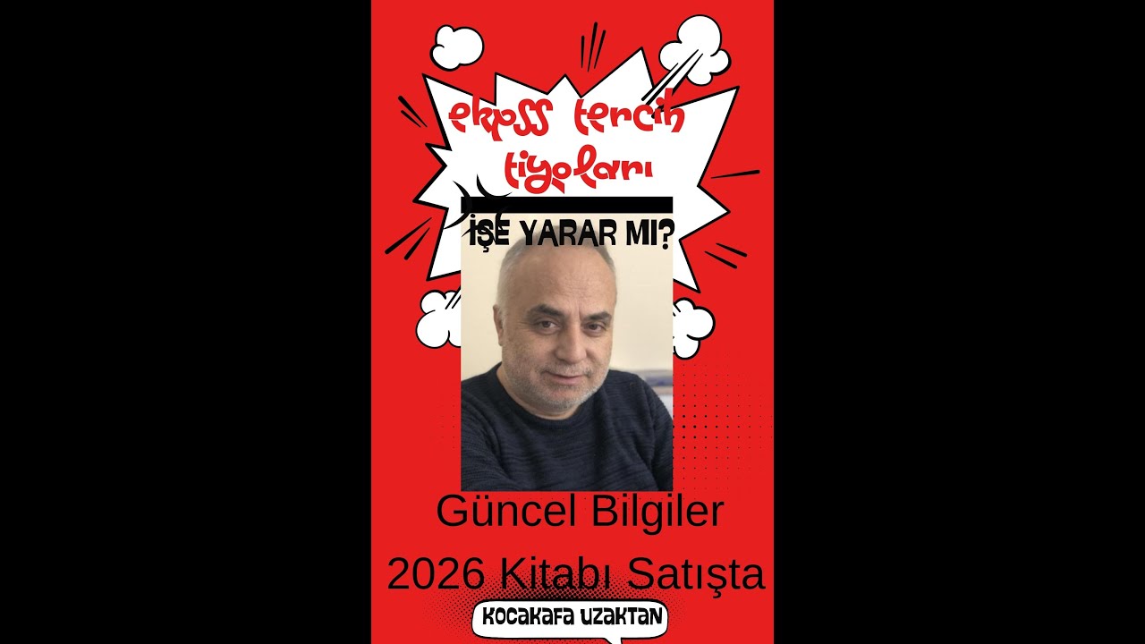 EKPSS Tercihlerinde TİYOLAR İŞE YARAR MI? 2026 Ocak baskılı GÜNCEL BİLGİLER KİTABIMIZ SATIŞASUNULDu