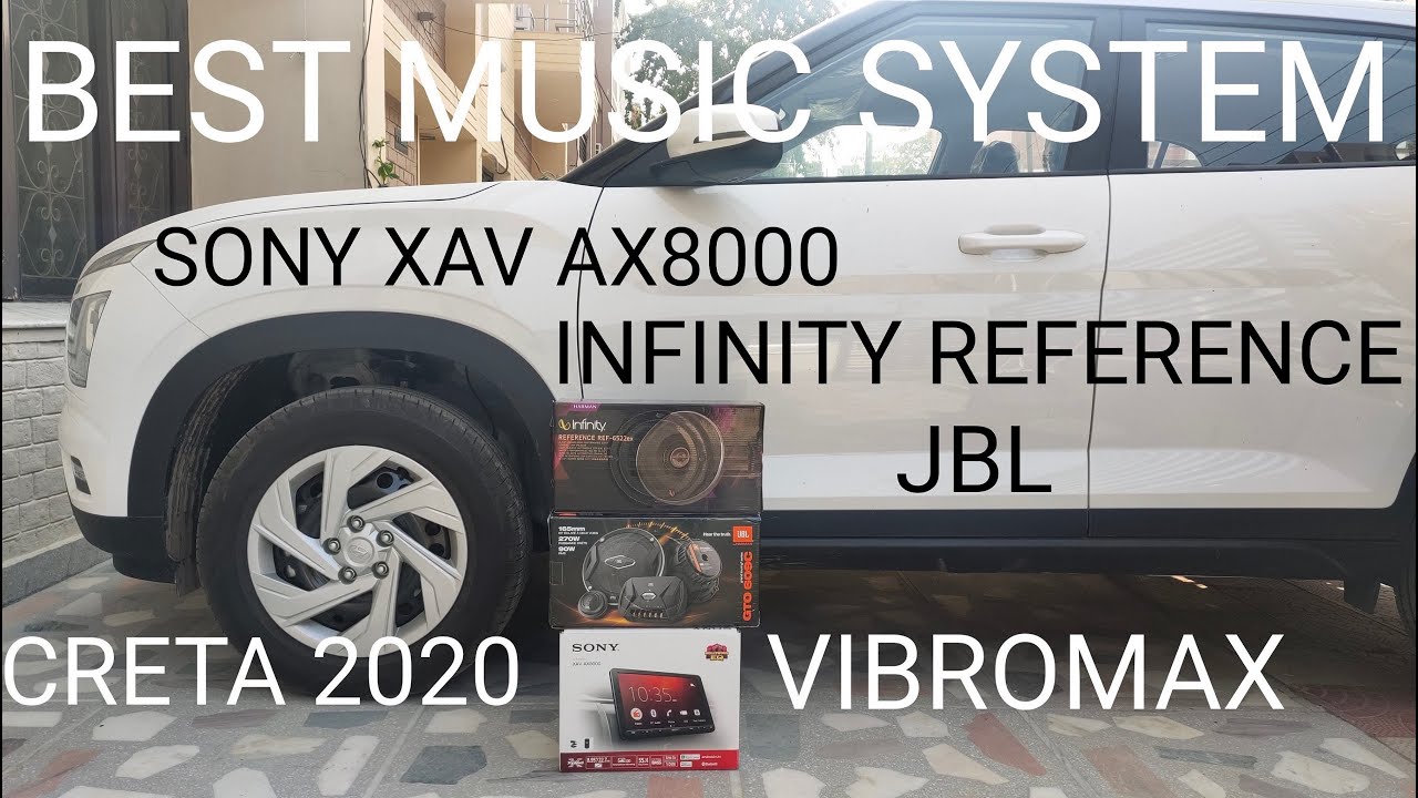 BEST MUSIC SYSTEM FOR CRETA E || JBL GTO COMPONENT || INFINITY REFERENCE COAXIAL || VIBROMAX DAMPING