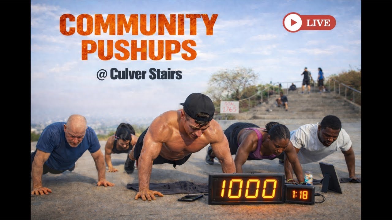 1000 consecutive pushups