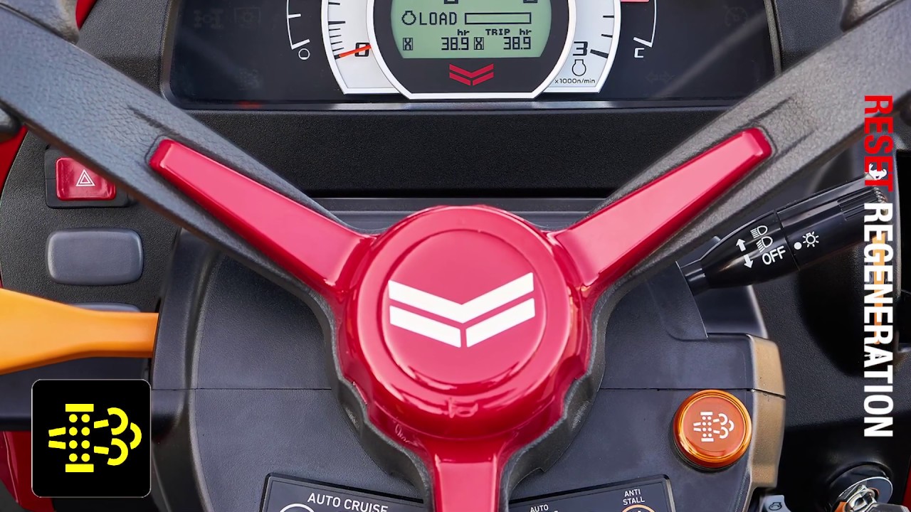 How to regenerate YANMAR engines