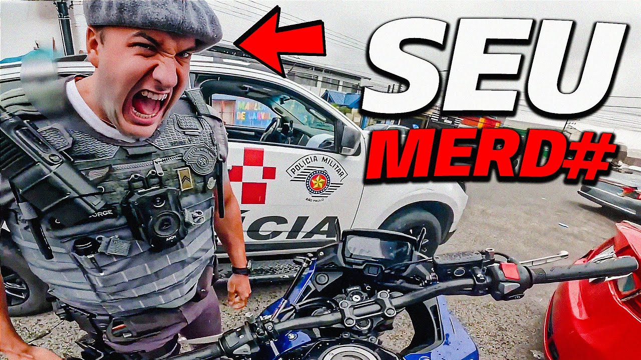 Policiais Que PERDERAM a Paciência No Enquadro!