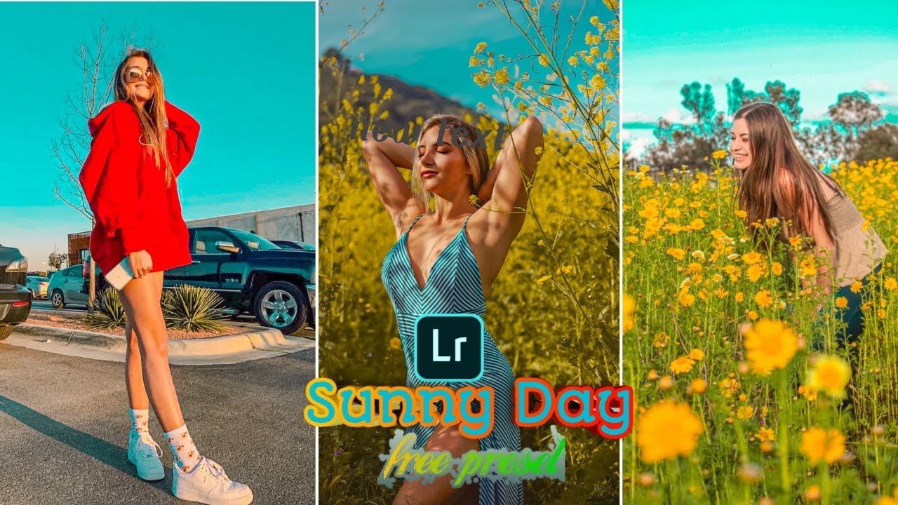 Lightroom photo editing tutorial | Sunny day presets free dng | By Dipak R Magar