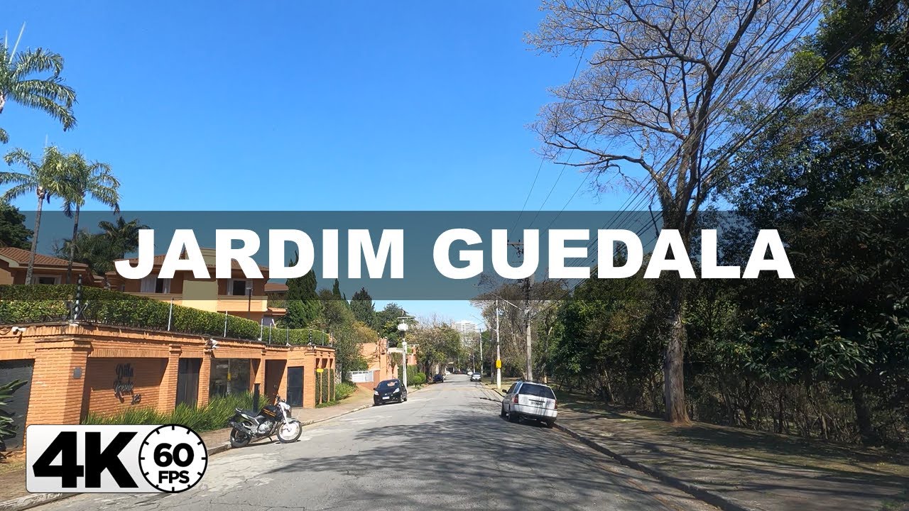 [4K60fps] Driving Jardim Guedala Sao Paulo Brazil -MT4K-