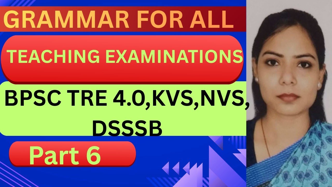 A An The Full Exercise | Articles Grammar for TGT PGT UGC NE