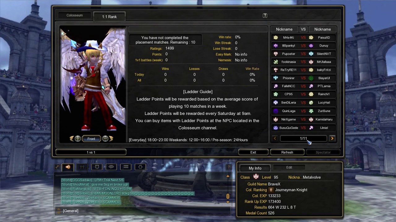 Dragon Nest Ladder Gladiator - #54 - Lvl95 Is Confusing