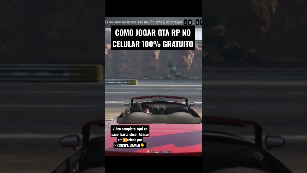 COMO JOGAR GTA RP no CELULAR 100% GRATUITO!