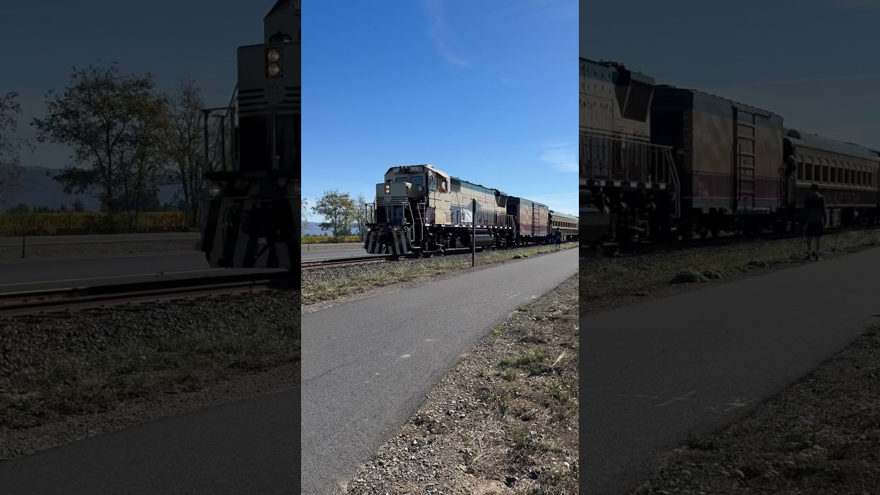 New Locomotive on the Napa Valley Wine Train