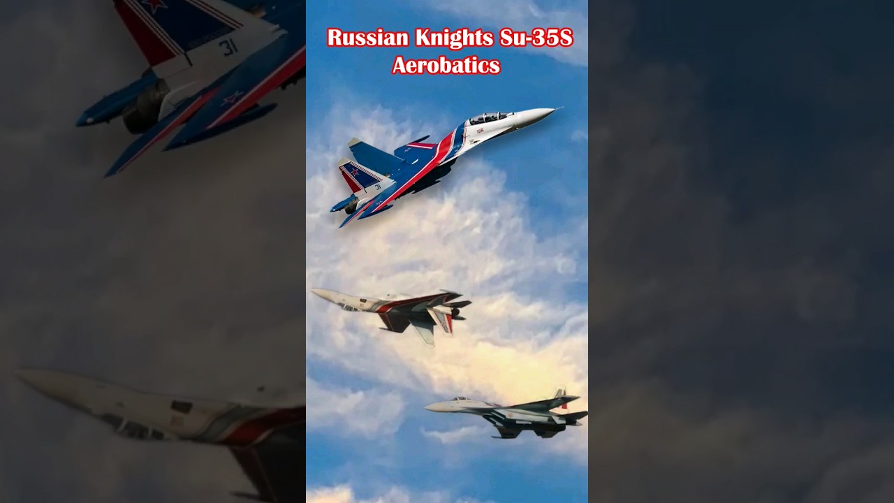 A heartthrob air performance by the Russian Knights @ Dubai Air Show 2023